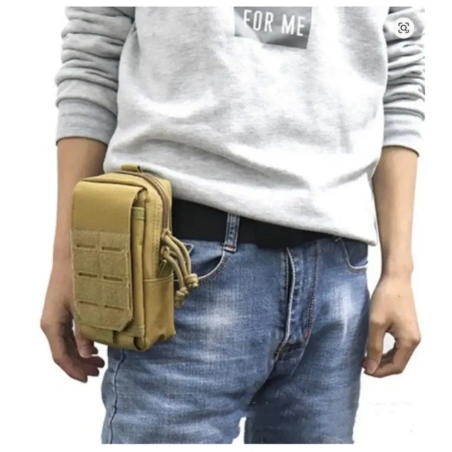 EDC Pouch Scratch Resistant Nylon Mobile Phone Bag Small Tool Bag Tactical Waist Pack For Trekking Biking,Elapid Tactical,Edc Belt Pouch Scratch Resistant Nylon Mobile Phone Bag Small Tool Bag Tactical Tactical Waist Pack For Trekking Biking