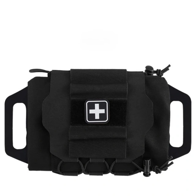 Tactical Medical First Aid Bag Compact Trauma Pouch Camo Style for Hunting Vest Plate Carrier Waist Belt Gear,Elapid Tactical,Compact Trauma Pouch Camo Style  Tactical Medical First Aid Bag for Hunting Vest Plate Carrier Waist Belt Gear