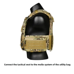 1000D Nylon Tactical Molle Admin Pouch Multi-Purpose Laser-Cut Utility Pouch Modular EMT EDC Organizer Tool Pouch Bag