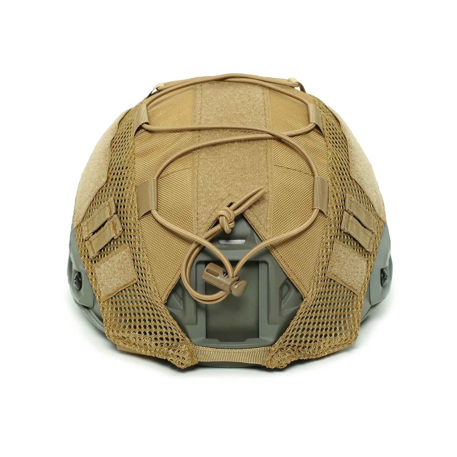 Tactical Helmet Cover Cloth Camo Headwear for Ops-Core Fast Helmets Airsoft Paintball Military Helmet with Elastic Cord