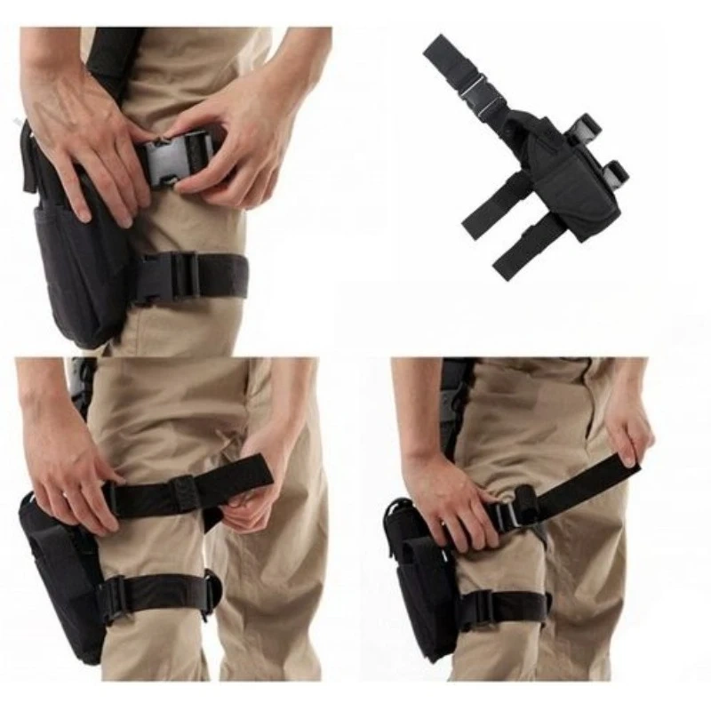 Universal drop leg cover, right-handed tactical thigh strap, bag leg safety belt, suitable for all