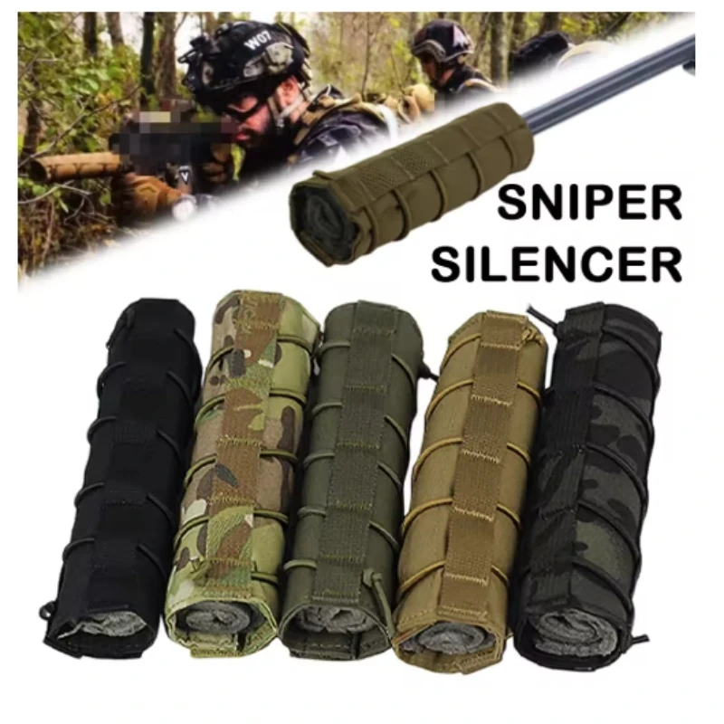 Tactical Suppression Cover, Camouflage Protector, Outdoor Shooting, Military Hunting Cloth Box, On-Site CS Field Equipment