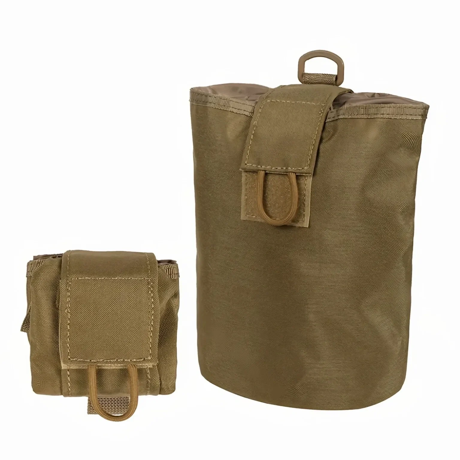 Small Waist Bag Folding Molle Tactical Magazine Dump Drop Pouch Hunting Airsoft Ammo EDC Tool Bag Foldable Utility Recovery