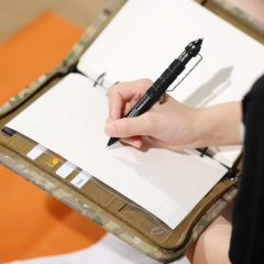 Tactical Stationery Outdoor Tactical Portable Notebook Detachable Loose Leaf A5 Notebook Protective Cover