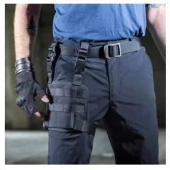 Tactical Drop Leg Platform Molle Adjustable Thigh Leg Panel Hanging Board Portable Cartridge Clip Pouch Leggings Pannier