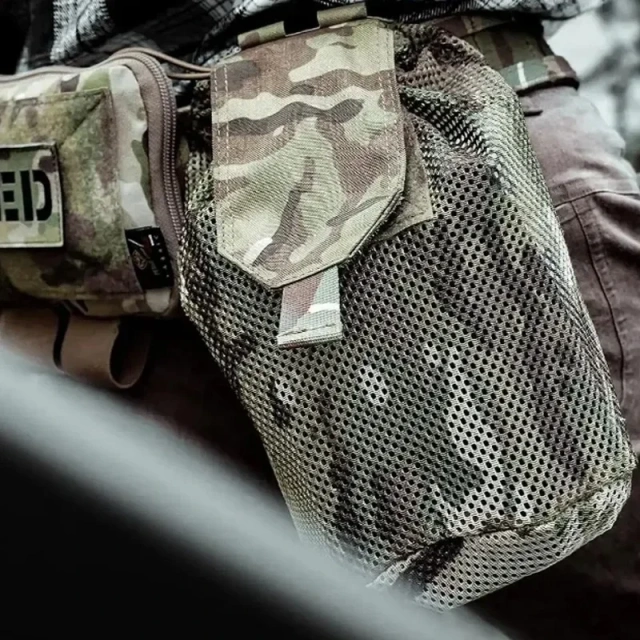 Small Waist Bag Folding Molle Tactical Magazine Dump Drop Pouch Hunting Airsoft Ammo EDC Tool Bag Foldable Utility Recovery