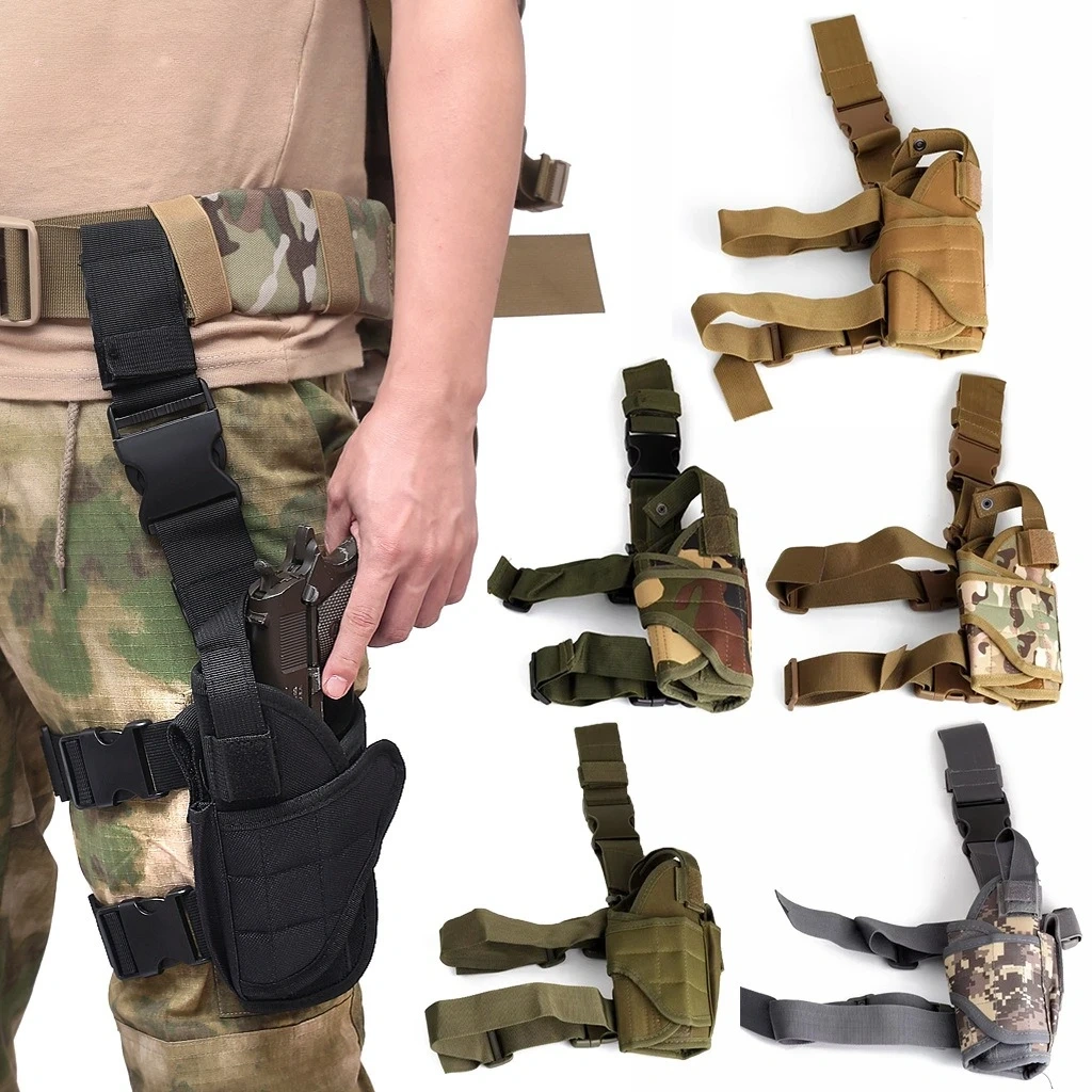 Universal drop leg cover, right-handed tactical thigh strap, bag leg safety belt, suitable for all