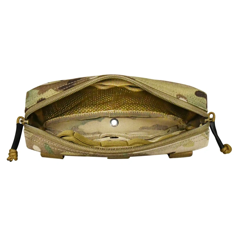 1000D Nylon Tactical Molle Admin Pouch Multi-Purpose Laser-Cut Utility Pouch Modular EMT EDC Organizer Tool Pouch Bag