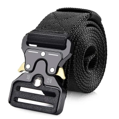 Outdoor Molle tactical waistband multifunctional buckle patrol waistband tactical duty waistband hunting nylon tactical belt