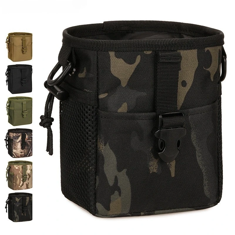 Outdoor sports tactical bag, small hanging bag accessories, portable tactical waist bag, Molle small recycling bag, slingshot