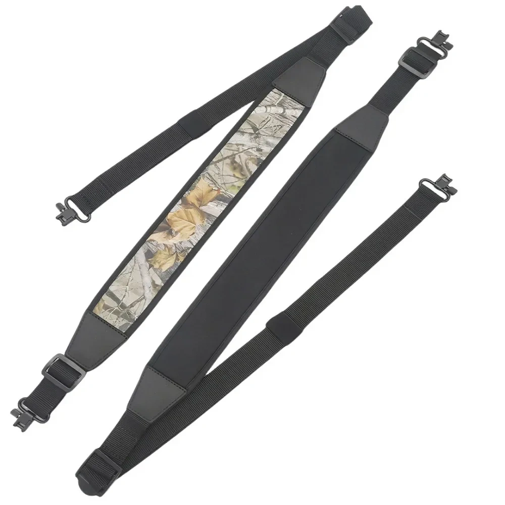 Tactical Nylon Gun Strap Outdoor Adjustable Double Point Shoulder Strap Thickened Wear resistant Anti slip Gun Rope