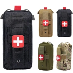 Outdoor Military Tactical First Aid Bag Large Capacity Multifunctional Travel Accessory Bag Tool Storage Pouch