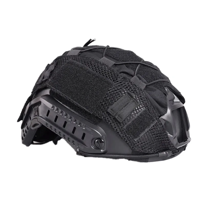 Tactical Helmet Cover Cloth Camo Headwear for Ops-Core Fast Helmets Airsoft Paintball Military Helmet with Elastic Cord