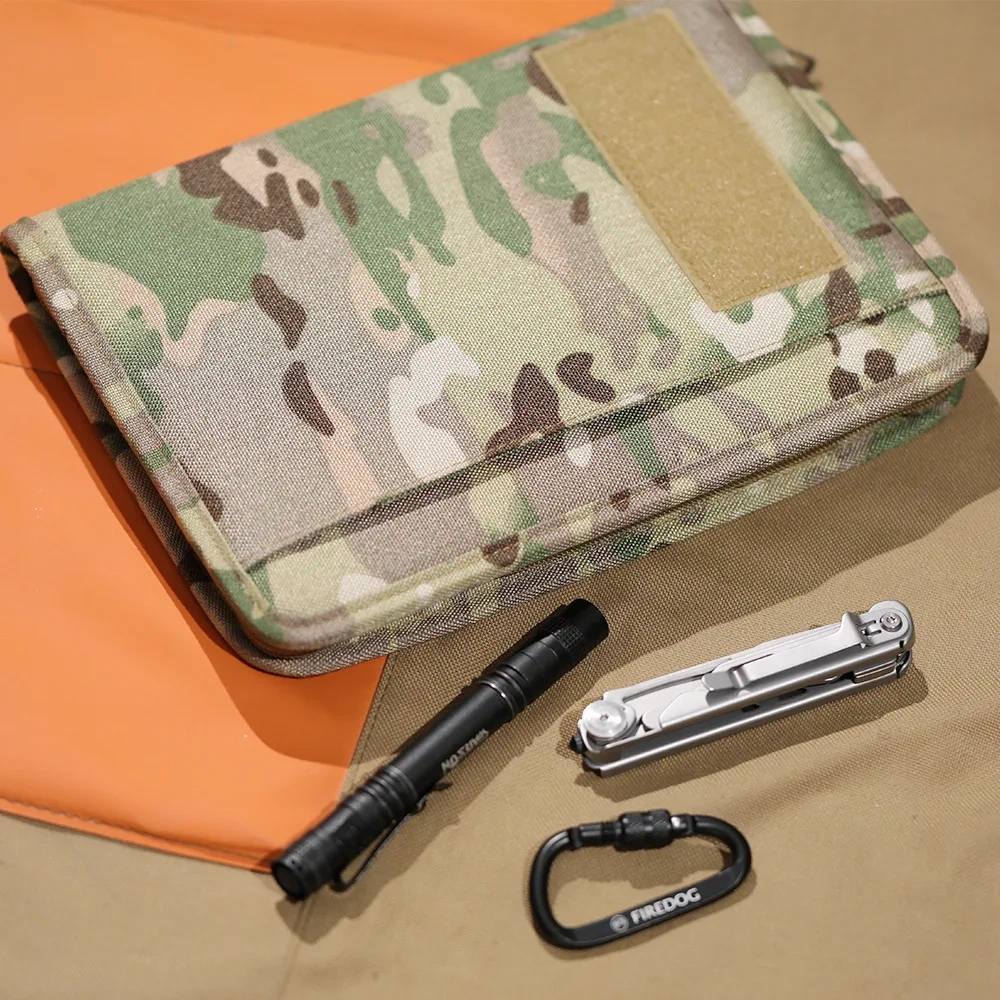 Tactical Stationery Outdoor Tactical Portable Notebook Detachable Loose Leaf A5 Notebook Protective Cover