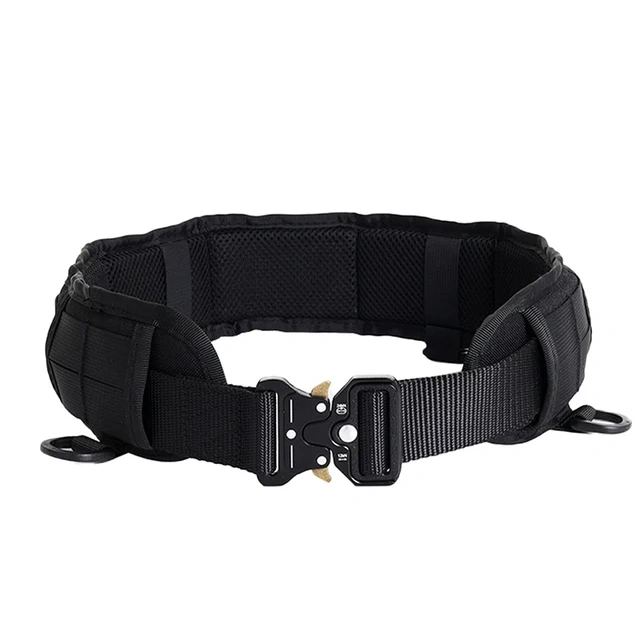 Outdoor Molle tactical waistband multifunctional buckle patrol waistband tactical duty waistband hunting nylon tactical belt