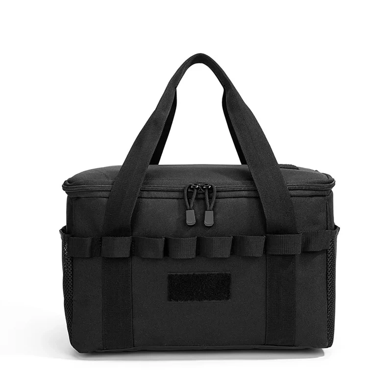 Huoniuniu Outdoor Camping Storage Bag Large Capacity Camouflage Handbag Tear Resistant Tactical Bag for Hiking Hunting Travel