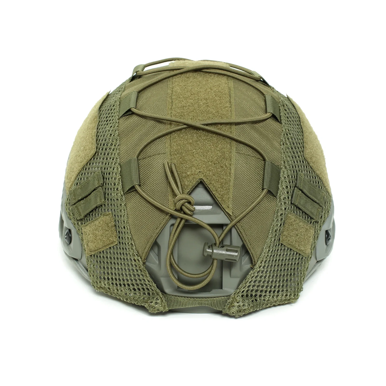 Tactical Helmet Cover Cloth Camo Headwear for Ops-Core Fast Helmets Airsoft Paintball Military Helmet with Elastic Cord