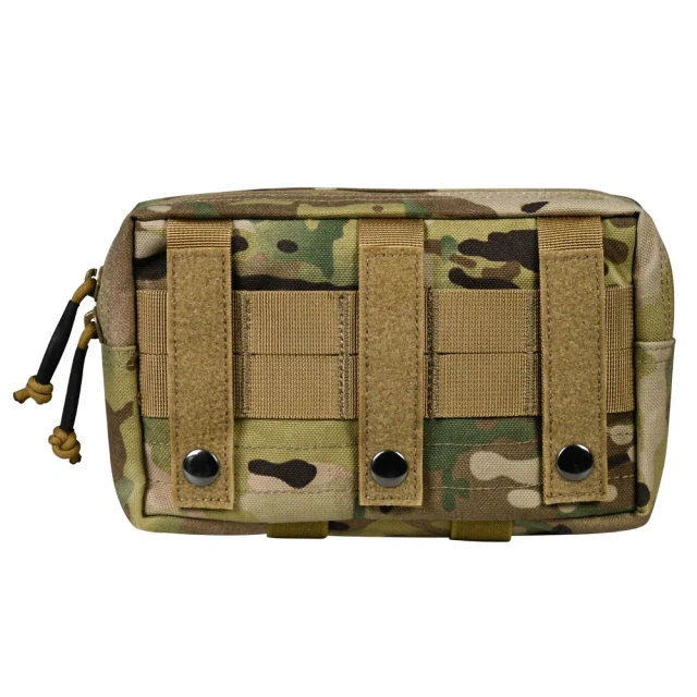 1000D Nylon Tactical Molle Admin Pouch Multi-Purpose Laser-Cut Utility Pouch Modular EMT EDC Organizer Tool Pouch Bag