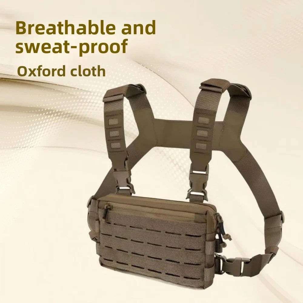 Tactical chest bag backpack chest equipment EDC front bag outdoor reconnaissance toolkit hunting fishing travel Molle vest,Elapid Tactical,Tactical chest bag backpack chest equipment EDC front bag outdoor reconnaissance toolkit hunting fishing travel Molle vest