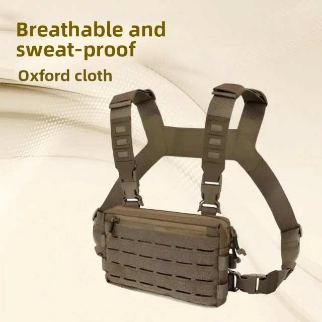 Tactical chest bag backpack chest equipment EDC front bag outdoor reconnaissance toolkit hunting fishing travel Molle vest,Elapid Tactical,Tactical chest bag backpack chest equipment EDC front bag outdoor reconnaissance toolkit hunting fishing travel Molle vest
