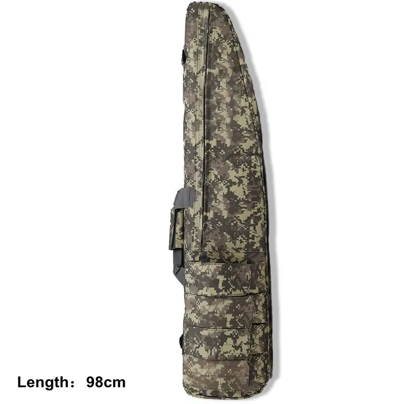 Tactical Waterproof Heavy Duty Gear Long Gun Bag Hunting Holster Shooting Airsoft Accessories Molle Sniper Rifle Scope Gun Case