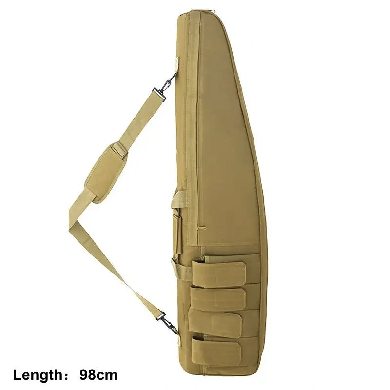 Tactical Waterproof Heavy Duty Gear Long Gun Bag Hunting Holster Shooting Airsoft Accessories Molle Sniper Rifle Scope Gun Case