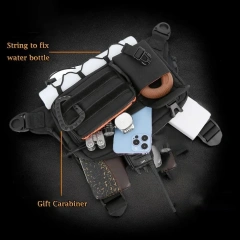 Outdoor Tactical Vest Multi-Functional Waterproof Wear-resistant Vest Backpack Men's Tactical Chest Bag for Hunting,Elapid Tactical,Outdoor Tactical Vest Multi-Functional Waterproof Wear-resistant Vest Backpack Men's Tactical Chest Bag for Hunting