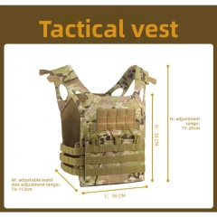 Outdoor hunting tactical vest, quick detachable breathable Oxford cloth vest, field army fan training suit, tactical equipment,Elapid Tactical,Outdoor hunting tactical vest, quick detachable breathable Oxford cloth vest, field army fan training suit, tactical equipment