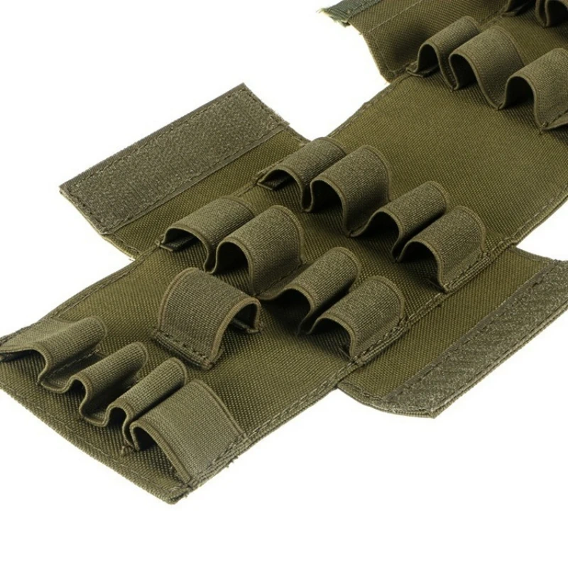 Tactical Pouch Hunting Shell Bag 12 Gauge 25 Round Edc Molle Magazine Pouch Bullets Pack Airsoft Shooting Hunting Accessaries
