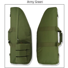 Tactical Waterproof Heavy Duty Gear Long Gun Bag Hunting Holster Shooting Airsoft Accessories Molle Sniper Rifle Scope Gun Case