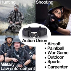 Outdoor Molle tactical waistband multifunctional buckle patrol waistband tactical duty waistband hunting nylon tactical belt