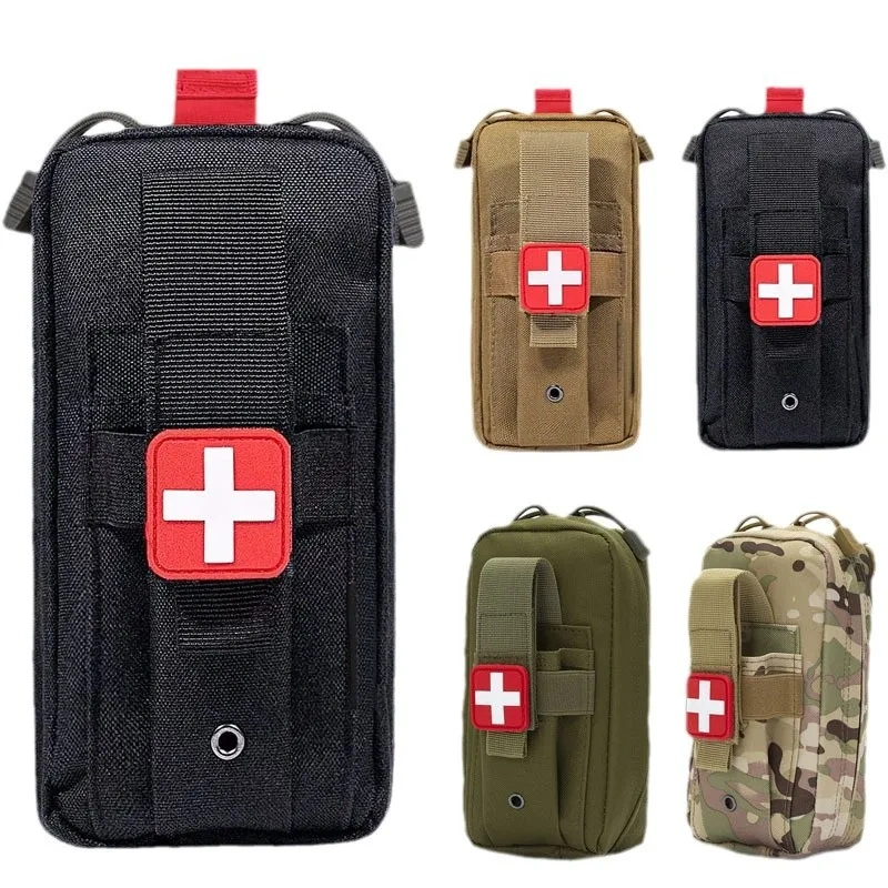 Outdoor Military Tactical First Aid Bag Large Capacity Multifunctional Travel Accessory Bag Tool Storage Pouch