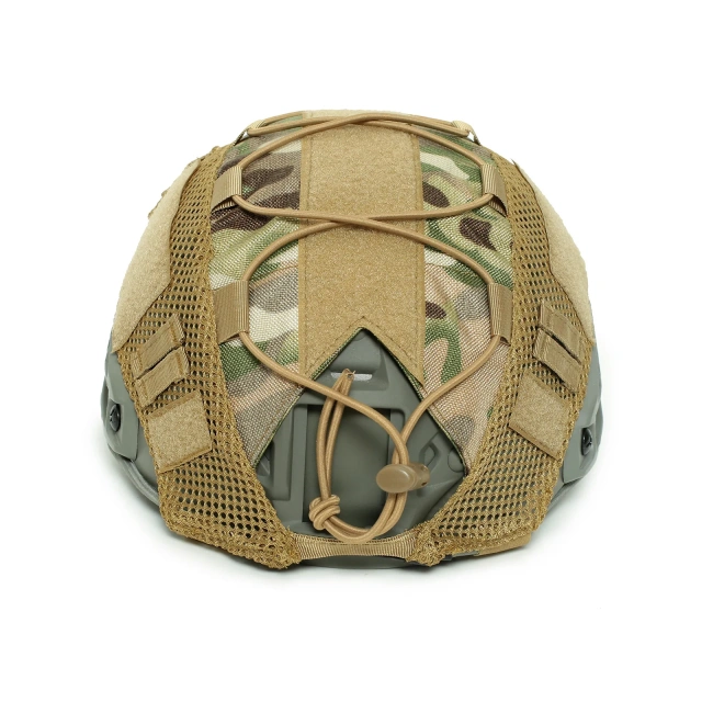Tactical Helmet Cover Cloth Camo Headwear for Ops-Core Fast Helmets Airsoft Paintball Military Helmet with Elastic Cord