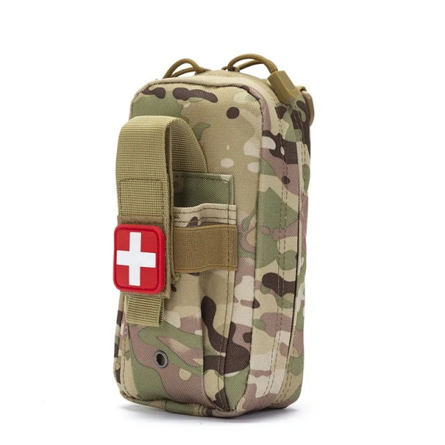 Outdoor Military Tactical First Aid Bag Large Capacity Multifunctional Travel Accessory Bag Tool Storage Pouch