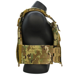 1000D Nylon Buckle Camouflage Vest Outdoor Tactical Vest with Detachable Front and Rear Panels,Elapid Tactical,1000D Nylon Buckle Camouflage Vest Outdoor Tactical Vest with Detachable Front and Rear Panels