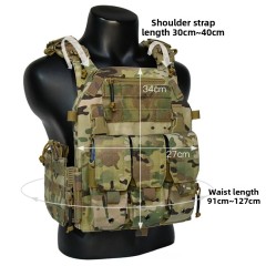 Multi Functional Tactical Vest 1000D Nylon Mesh Pad or Pressure Film Pad Side Pocket with 6*6 ROC Quick Release Buckle,Elapid Tactical,Multi Functional Tactical Vest 1000D Nylon Mesh Pad or Pressure Film Pad Side Pocket with 6*6 ROC Quick Release Buckle