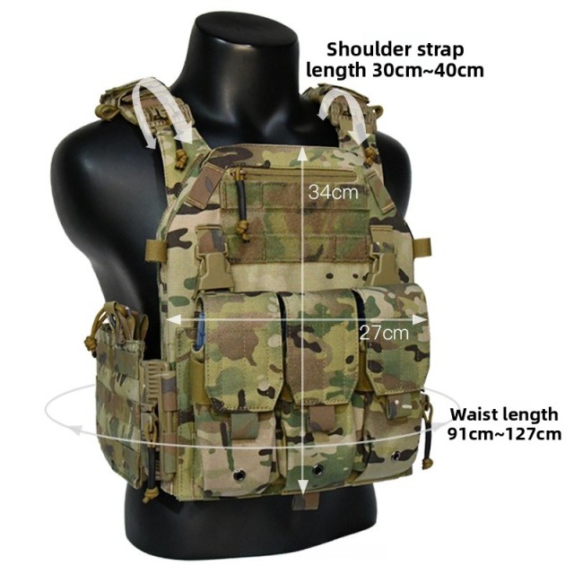 Multi Functional Tactical Vest 1000D Nylon Mesh Pad or Pressure Film Pad Side Pocket with 6*6 ROC Quick Release Buckle,Elapid Tactical,Multi Functional Tactical Vest 1000D Nylon Mesh Pad or Pressure Film Pad Side Pocket with 6*6 ROC Quick Release Buckle