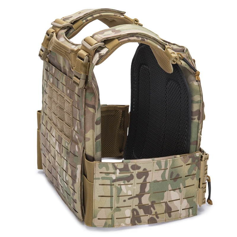 1000D Nylon Buckle Camouflage Vest Outdoor Tactical Vest with Detachable Front and Rear Panels,Elapid Tactical,1000D Nylon Buckle Camouflage Vest Outdoor Tactical Vest with Detachable Front and Rear Panels