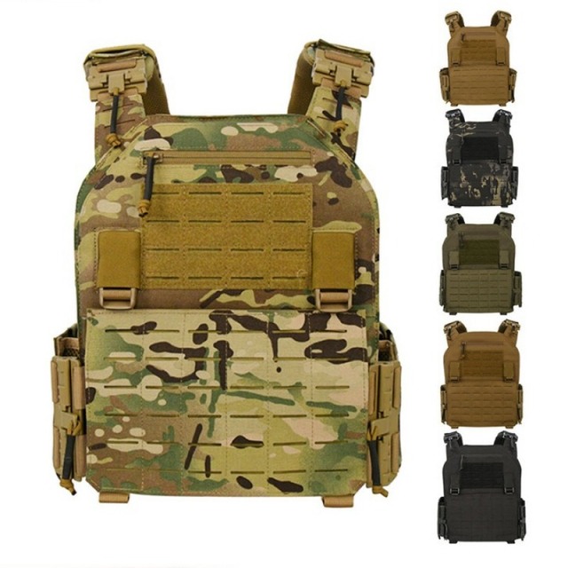 1000D Nylon Buckle Camouflage Vest Outdoor Tactical Vest with Detachable Front and Rear Panels,Elapid Tactical,1000D Nylon Buckle Camouflage Vest Outdoor Tactical Vest with Detachable Front and Rear Panels