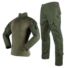 Tactical Camouflage Clothing G2 Frog Suit Men's Long Sleeved American Camouflage Outdoor Training Suit Tactical Suit,Elapid Tactical,Tactical Camouflage Clothing G2 Frog Suit Men's Long Sleeved American Camouflage Outdoor Training Suit Tactical Suit