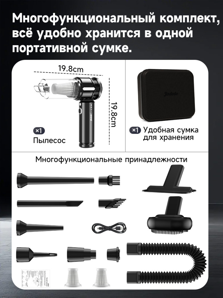 Пылесос для автомобиля беспроводной мощный