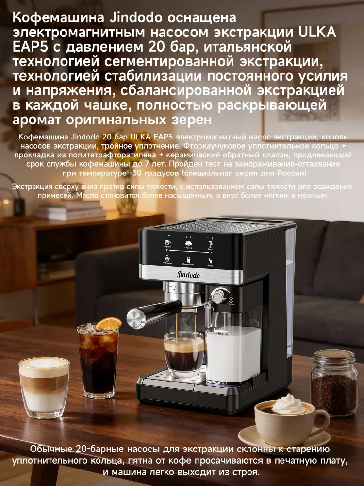 Беговая дорожка Jindodo для домашнего использования, максимальная нагрузка 135 кг, двигатель мощностью 2,0 HP