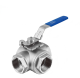 3WAY Reduced port ball valve