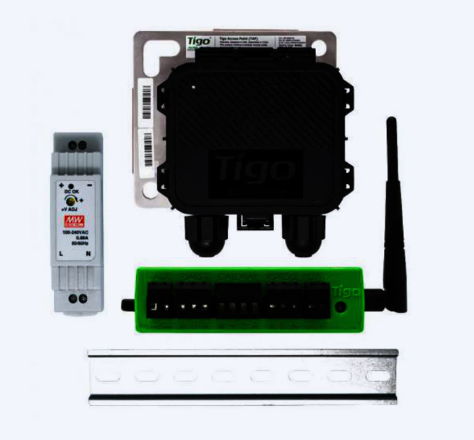 Tigo Energy Single Core CCA Kit TAP DIN Rail PSU Monitoring Kit 348-00000-52