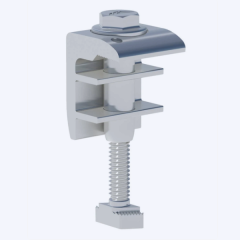 IronRidge End Clamp 30-40mm Mill Finish UFO-END-01-A1