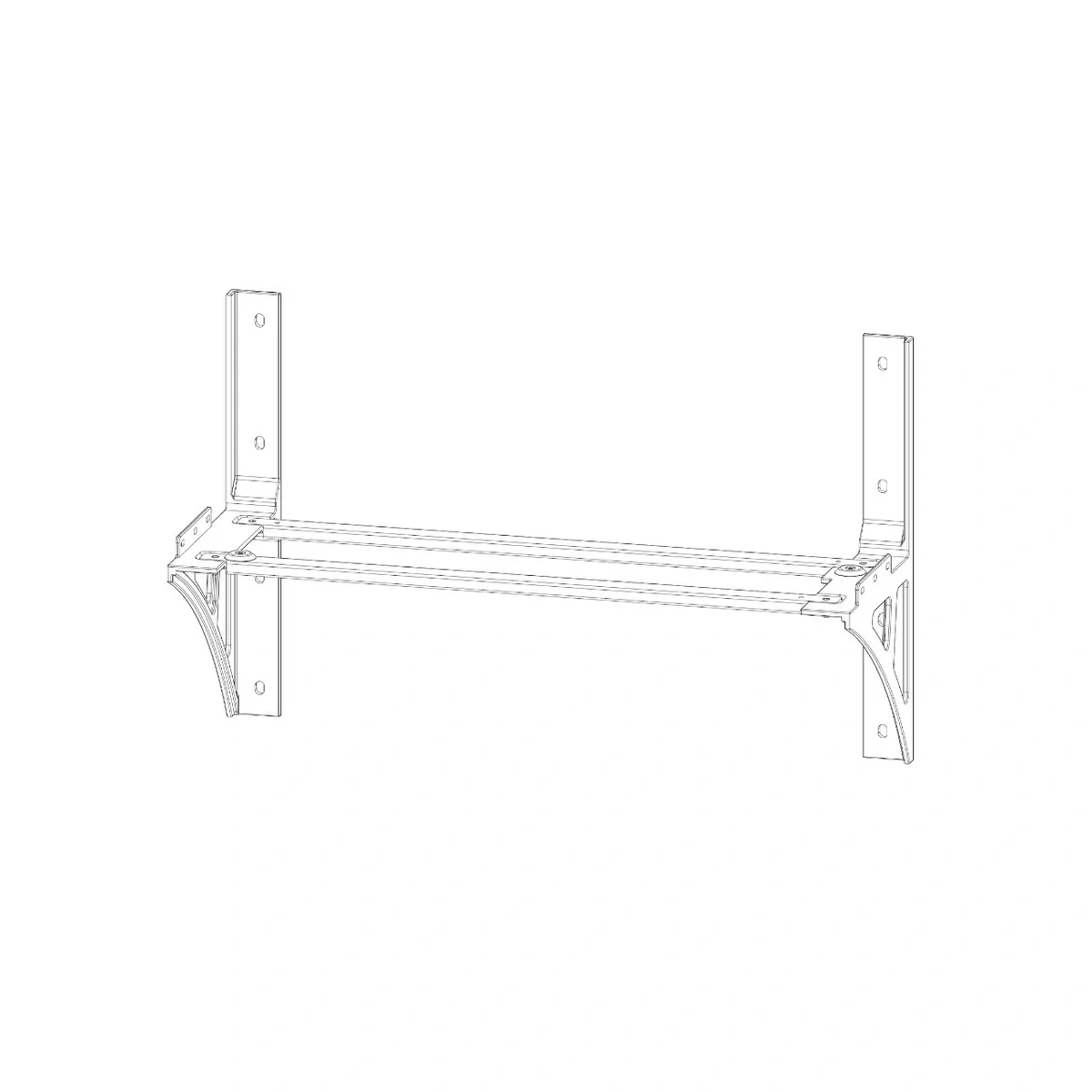 Growatt APX/ALP Battery Tower Wall Mount Bracket