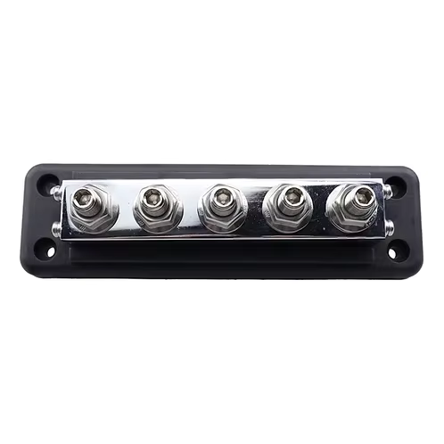 RUiXU Busbar | 3/8" (M10) Terminal Studs | One Pair | 600A (RX5600)