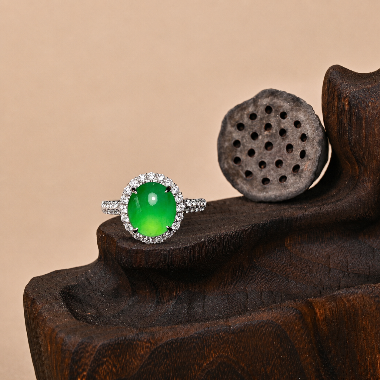The "Lotus Awakening" Ring