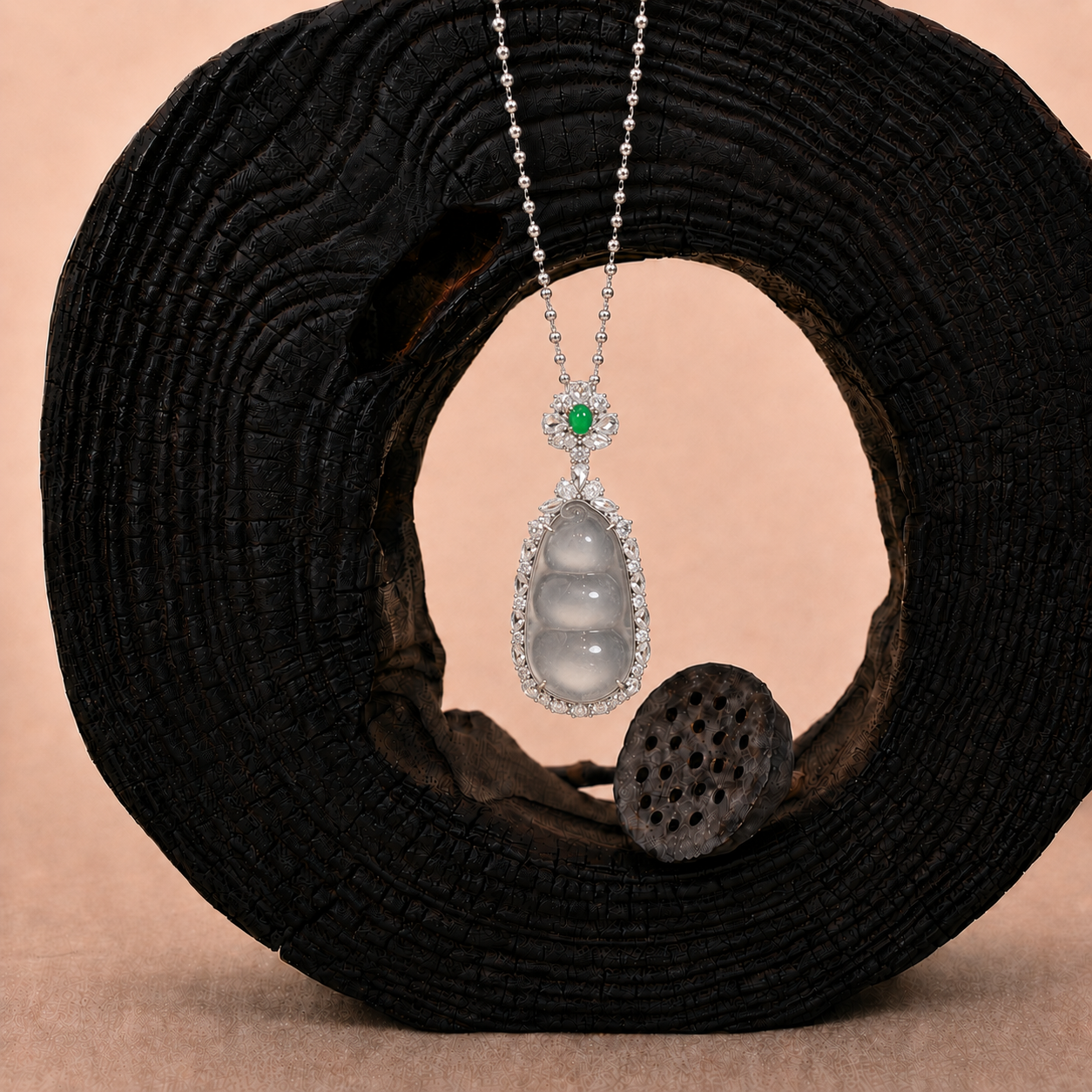 The "Trinity Dew" Pendant Necklace