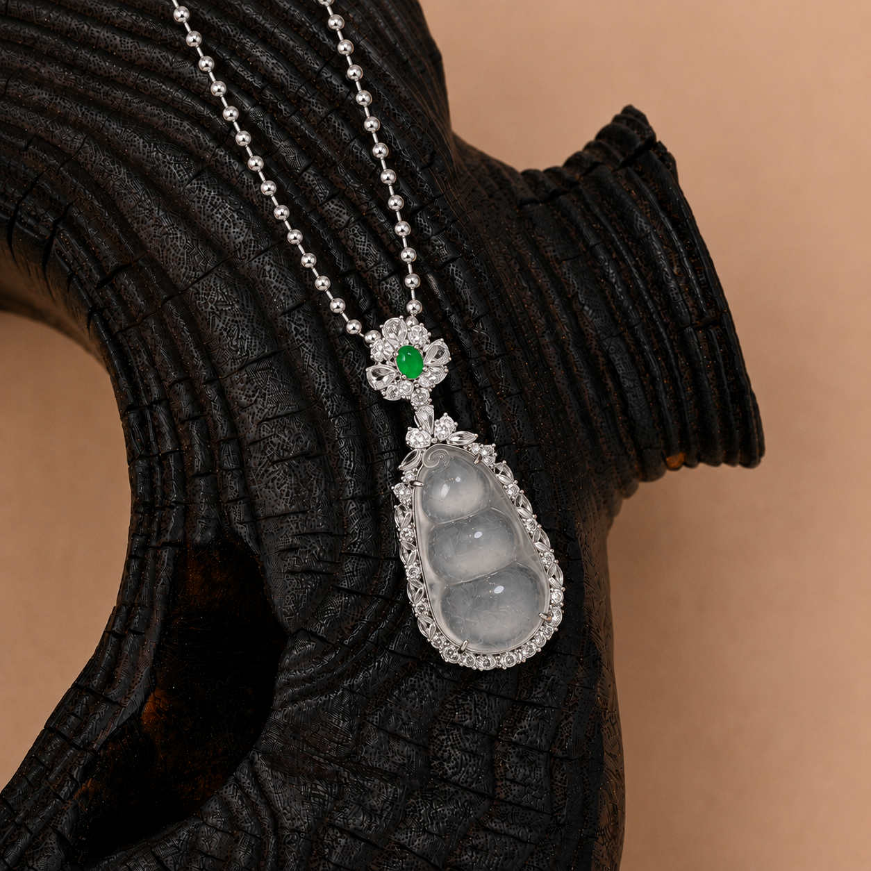 The "Trinity Dew" Pendant Necklace